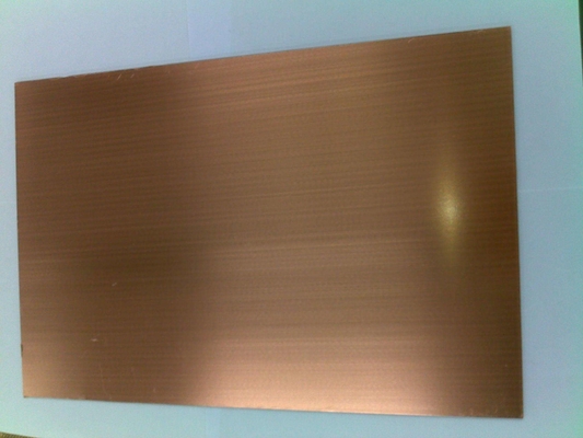 1000*2000mm 装飾用銅板 赤 正方形 T2 高耐腐蝕性