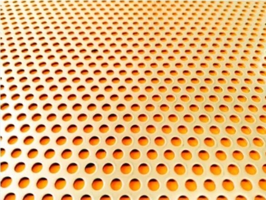 純粋な穴があいた銅は任意版の厚さにパネルをはめる