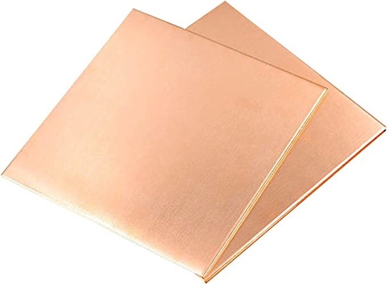 明るい表面 赤 純 1mm 銅板 1000mm-6000mm 印刷用