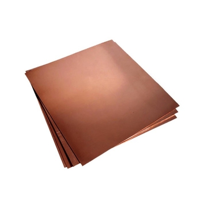 明るい表面 赤 純 1mm 銅板 1000mm-6000mm 印刷用