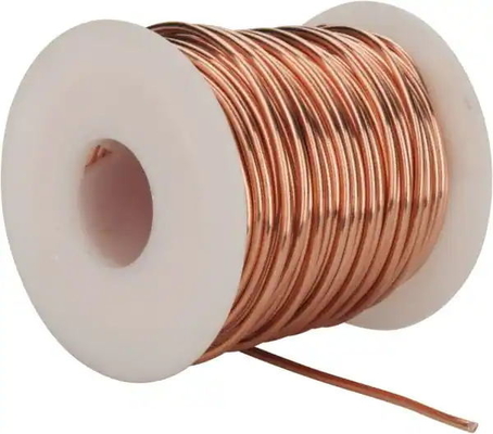 純度99%の送電線のための赤い純粋な銅線直径0.1mm-15mm